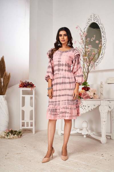 Shibori By Kurti Times Fancy Summer Wear Short Kurti Collection